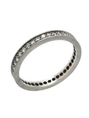 Cartier Ring Ballerina Wedding Full Eternity Platinum Diamond